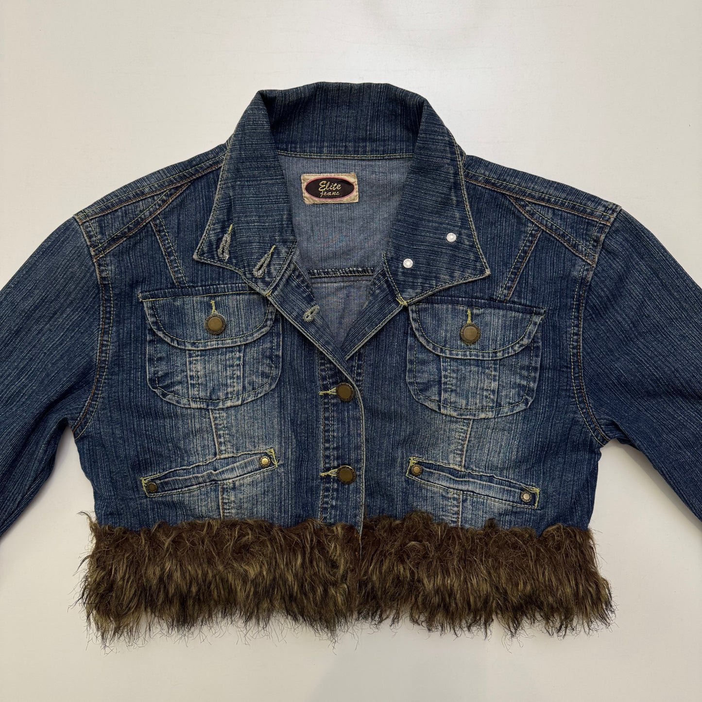 Cropped Denim Jacket