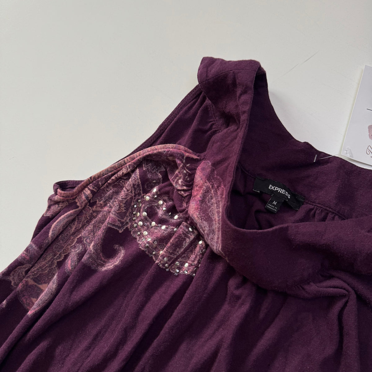 Paisley Print Cami