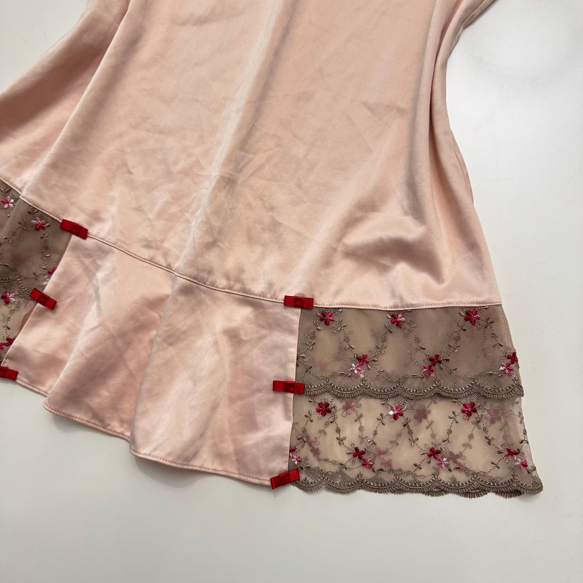 Embroidered Babydoll Cami