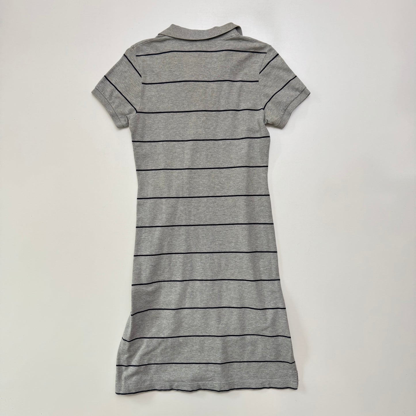 Grey Polo Mini Dress