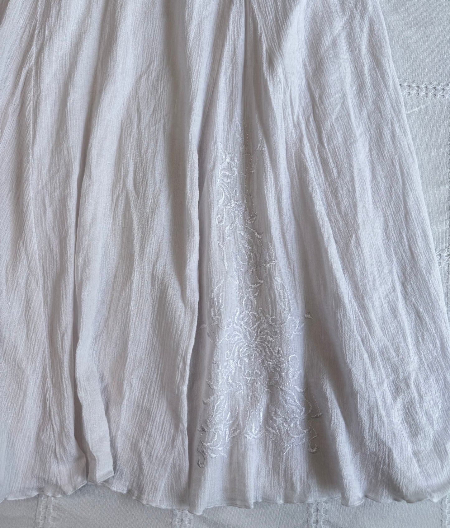White Maxi/Midi Skirt