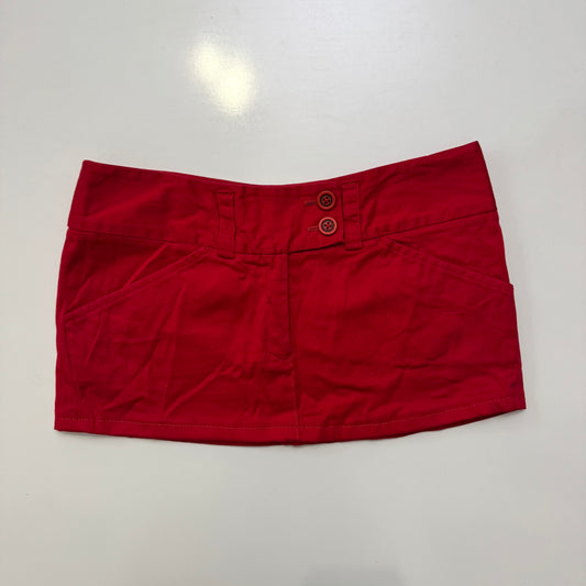 Red Mini Skirt