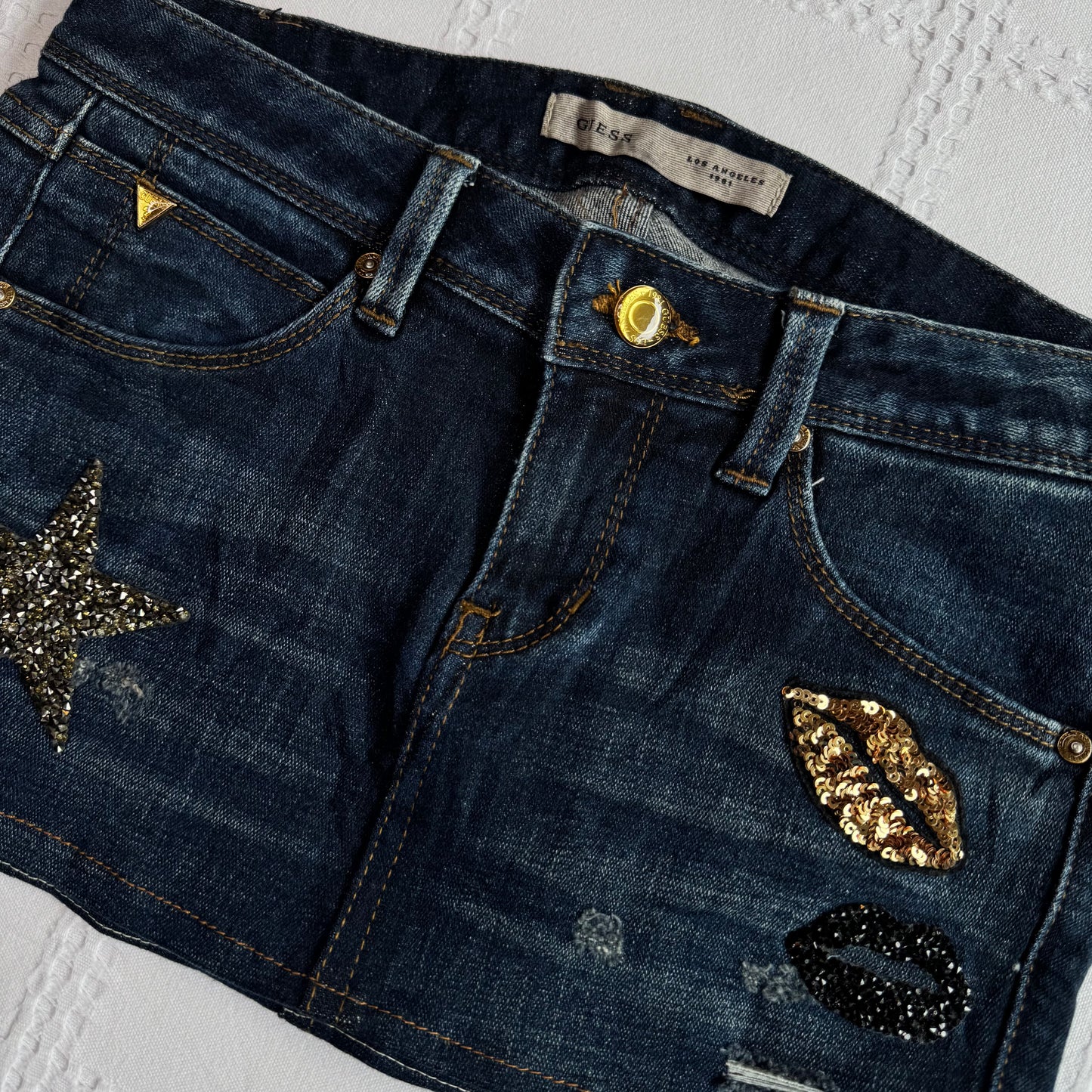 Guess Denim Micro Mini