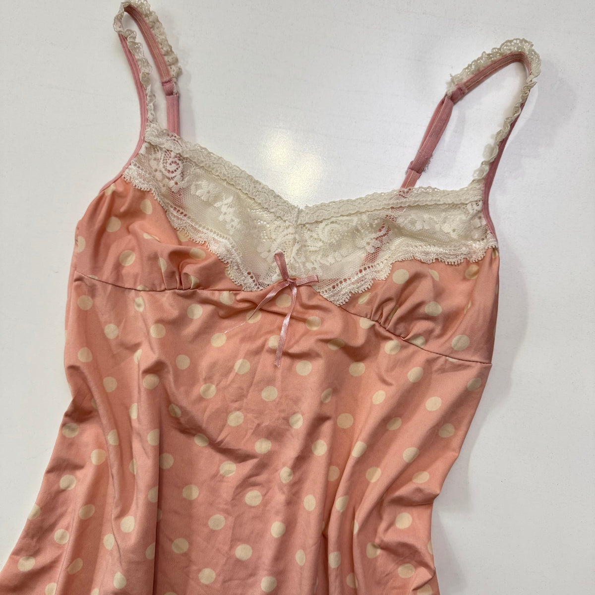 Pink Polka Dot Cami