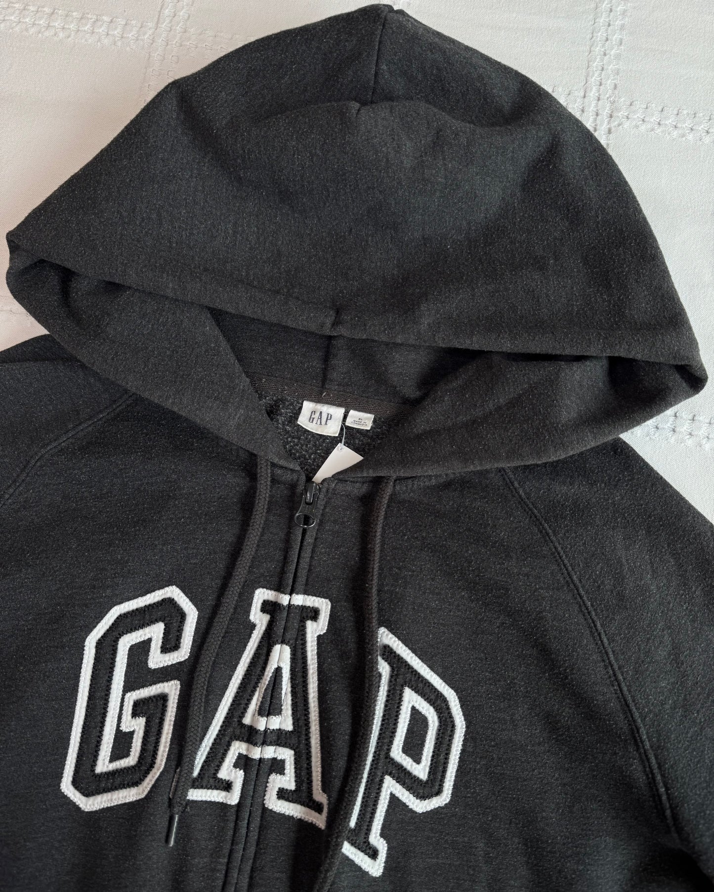 GAP Grey Zip Up Hoodie