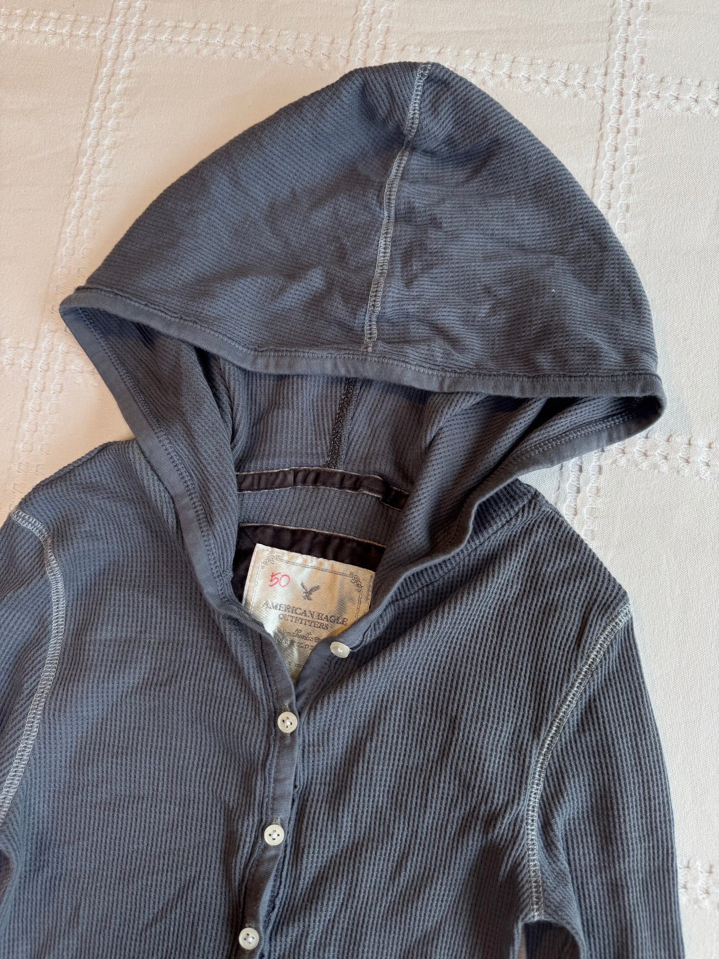 American Eagle Henley Hoodie