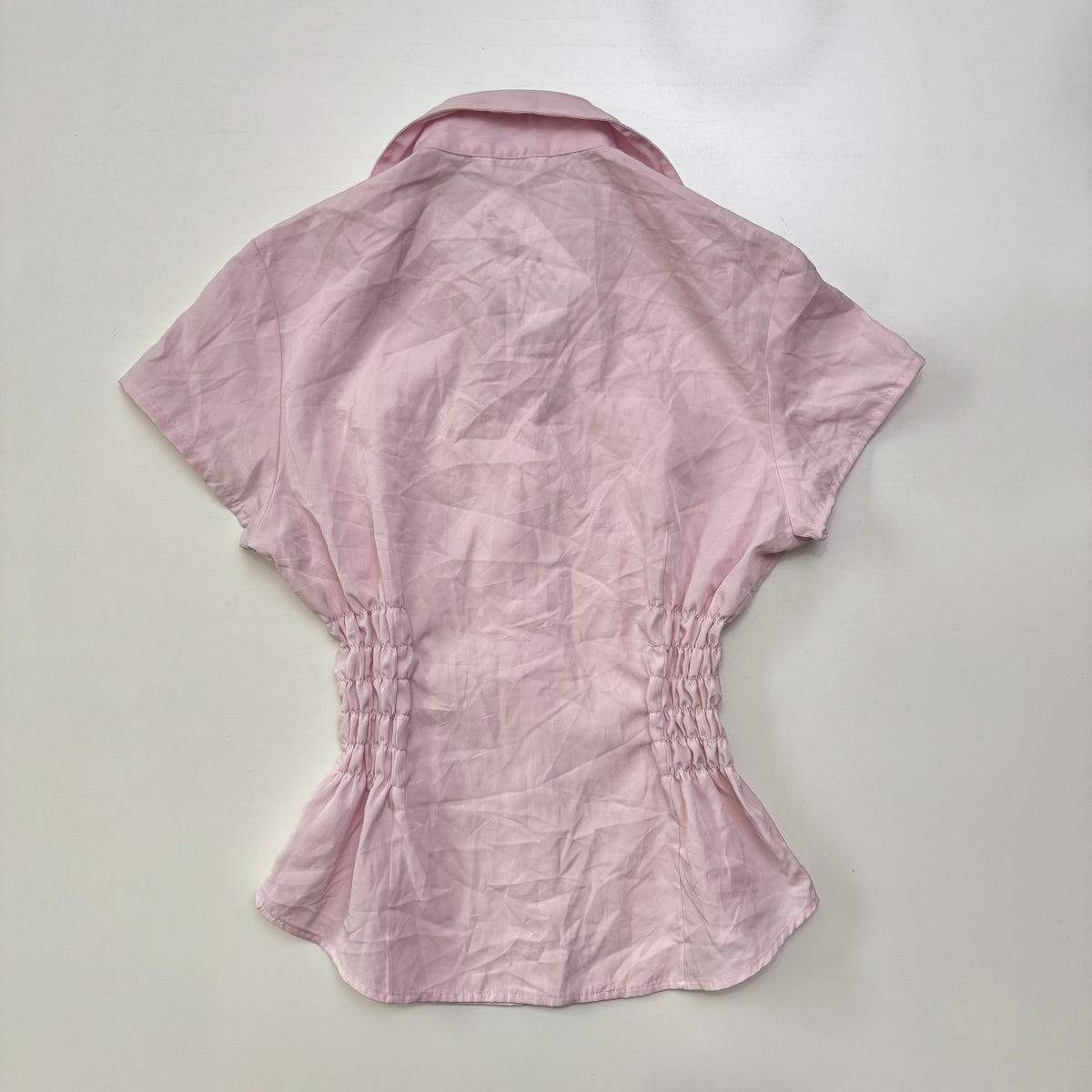Pink Cinched Shirt