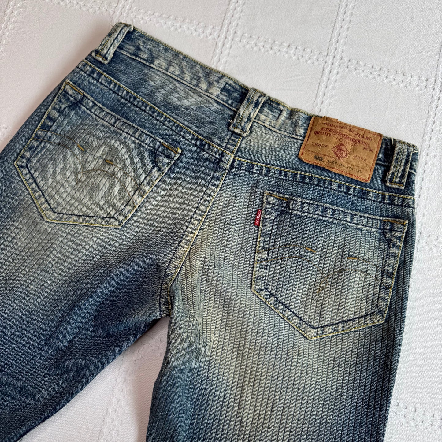 Low Rise Flare Jeans