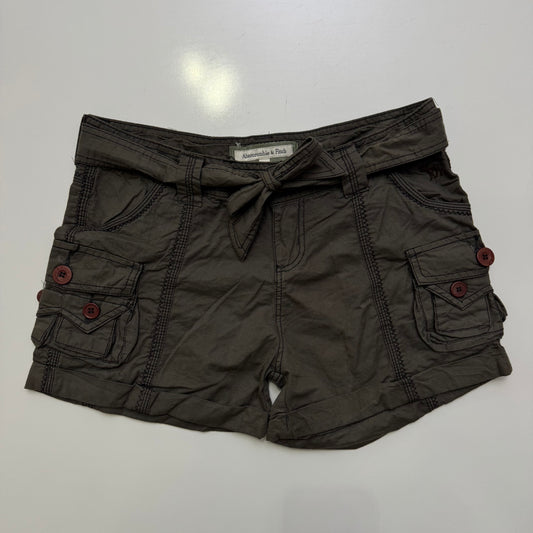 Abercrombie Green Cargo Shorts
