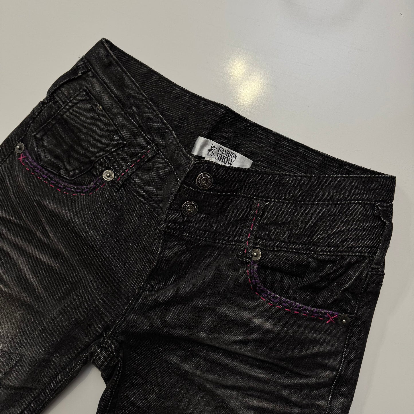 Low Rise Flare Jeans