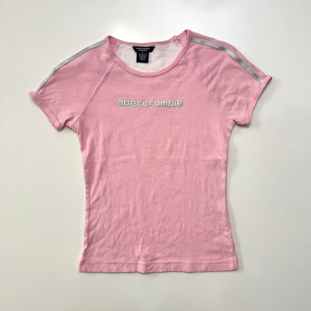 Pink Abercrombie Baby Tee