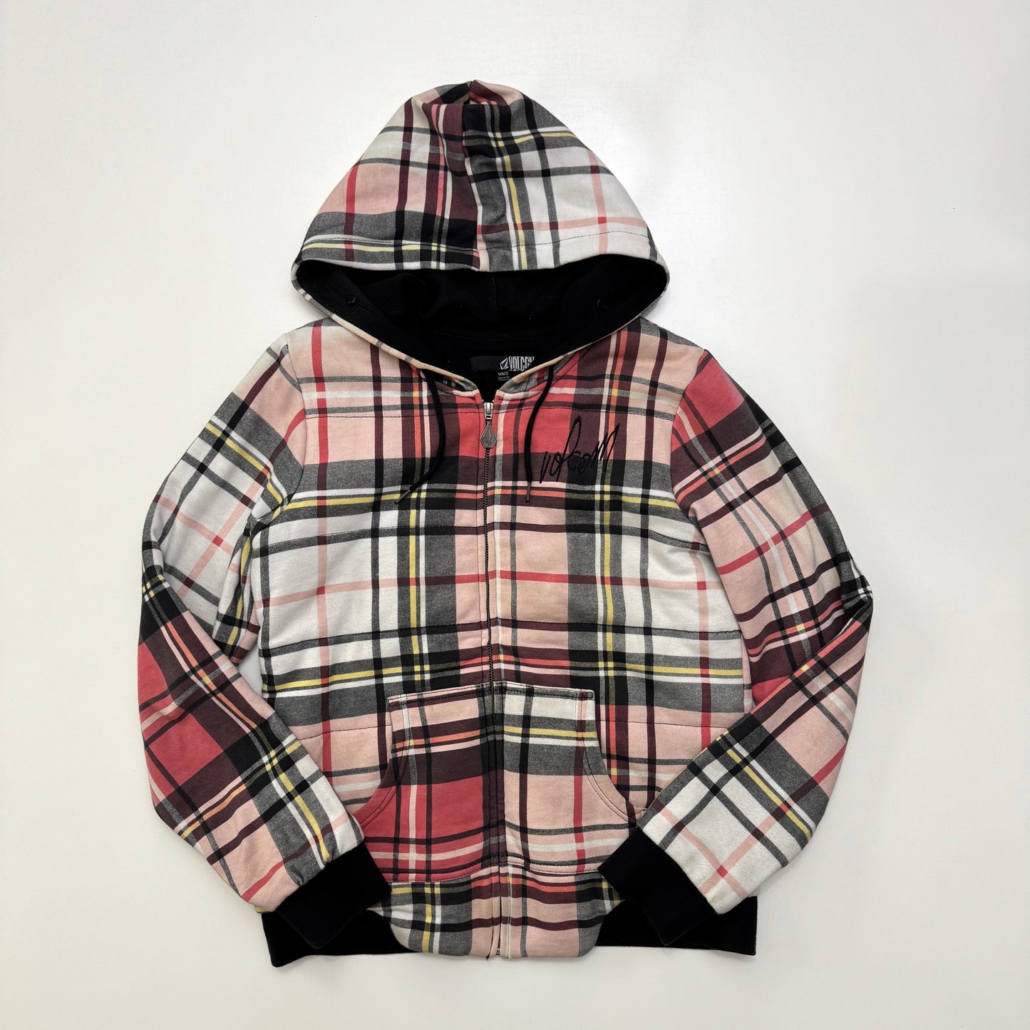 Volcom Plaid Zip Up