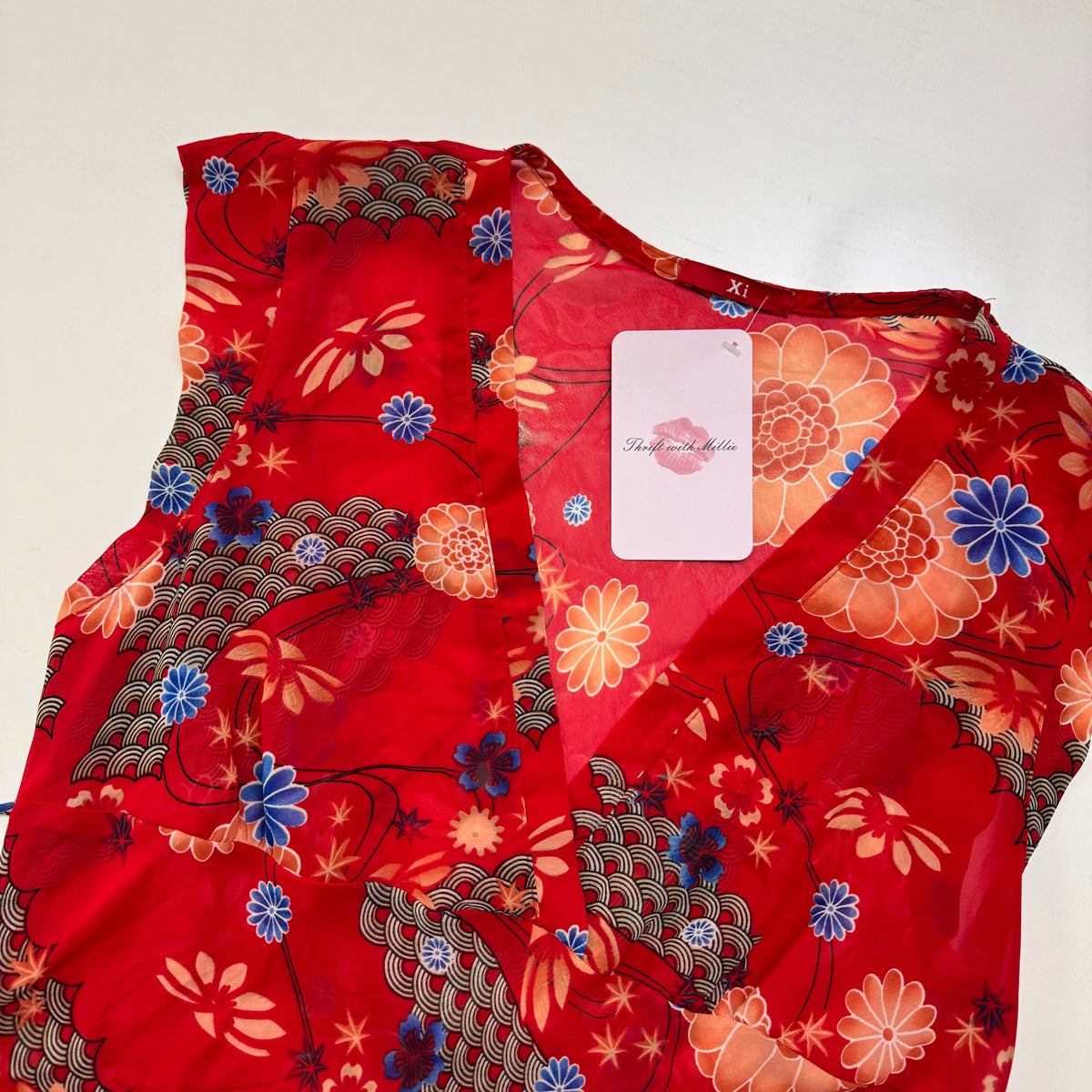 Red Babydoll Top