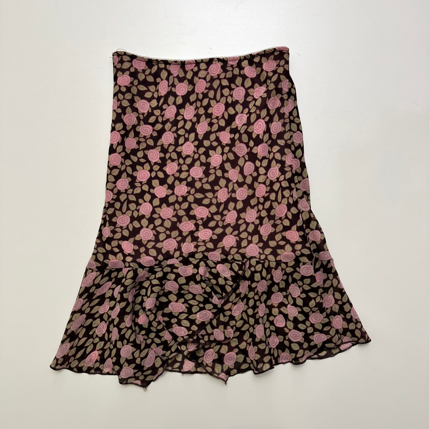 Floral Midi Skirt