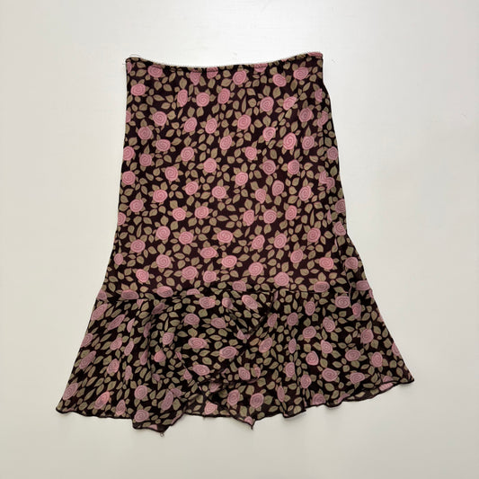Floral Midi Skirt