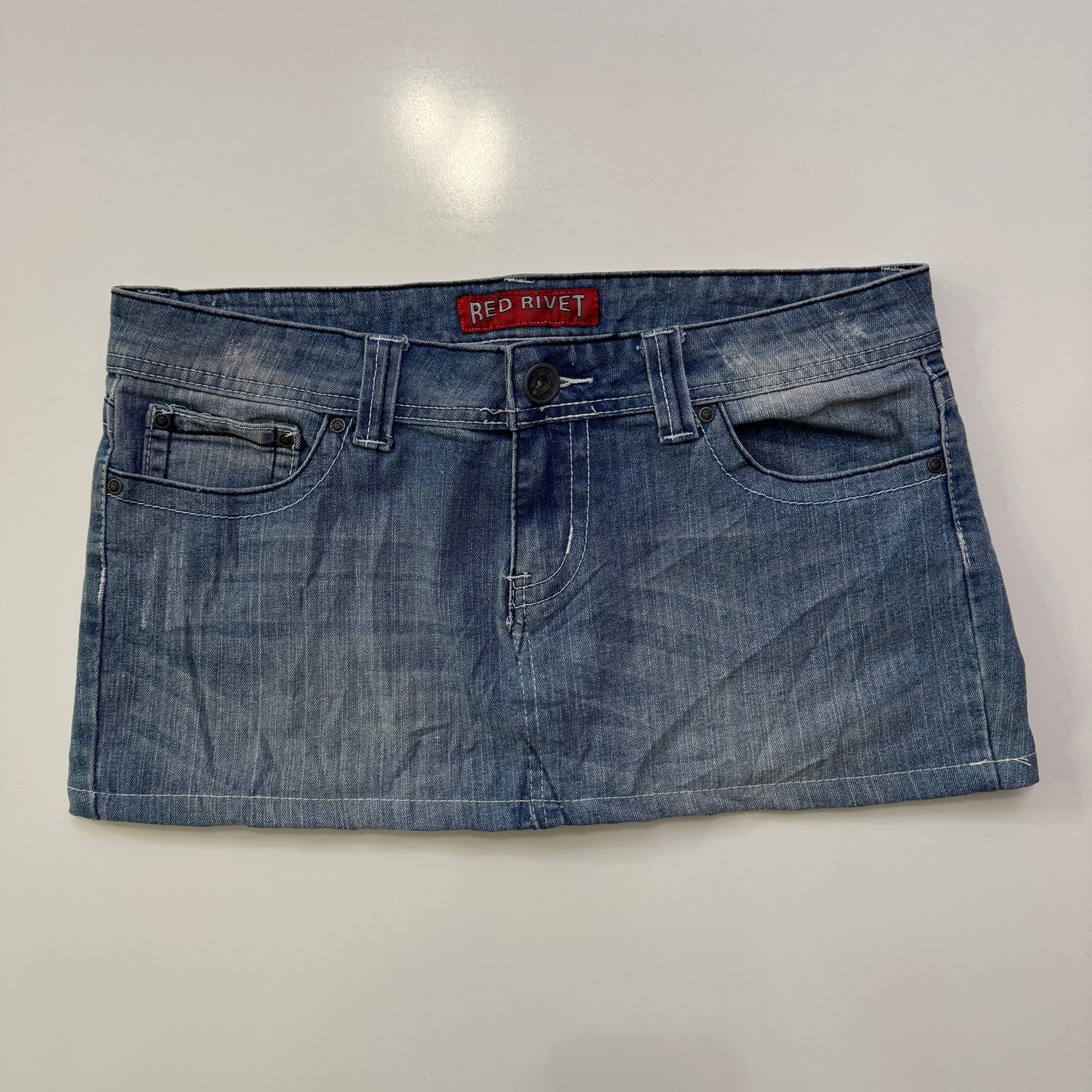 00s Denim Mini Skirt