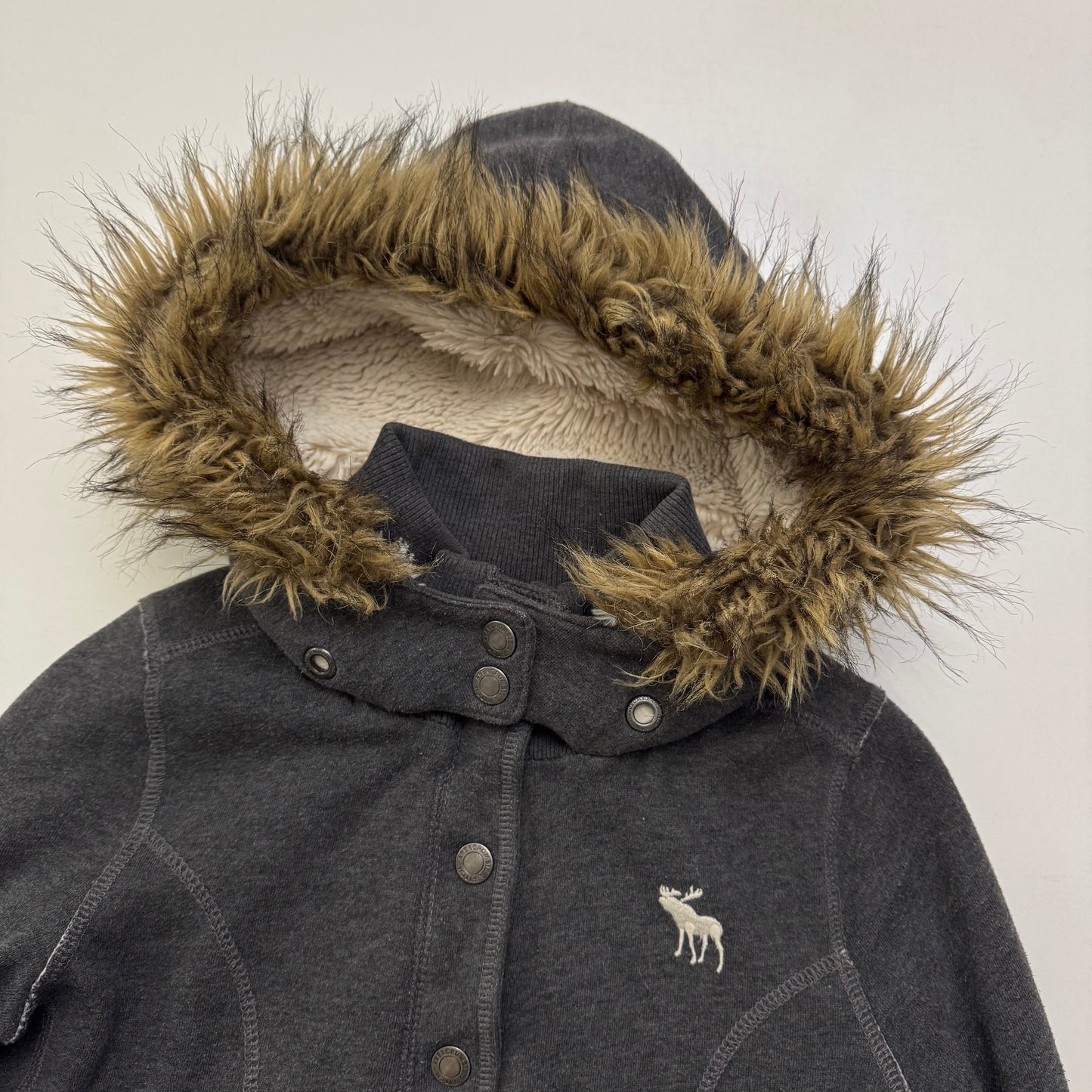 Abercrombie Fur Hood Jacket