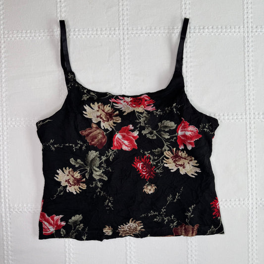Floral Micro Mesh Tank