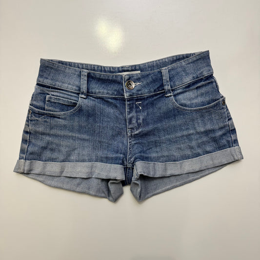 Low Rise Denim Shorts