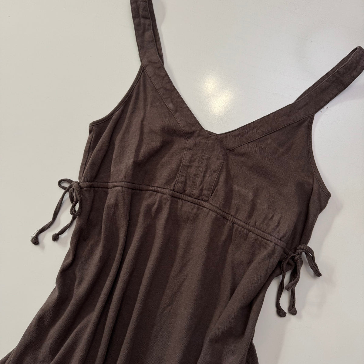 Brown Babydoll Top