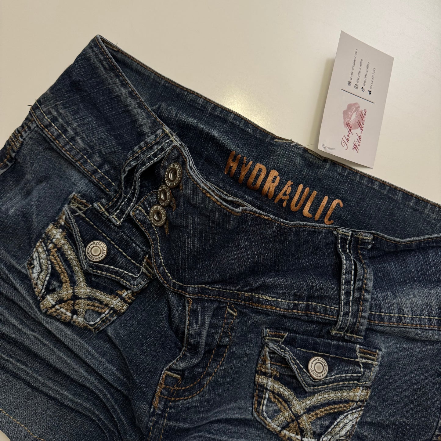 00s Denim Mini Skirt