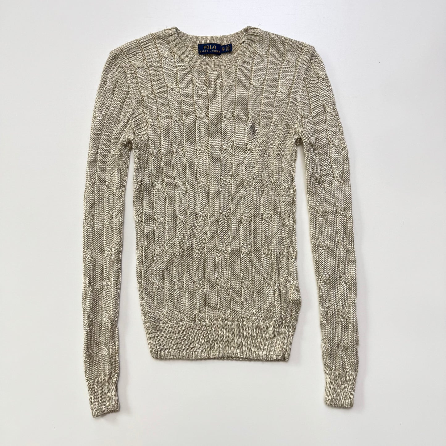Ralph Lauren Gold Knit Sweater