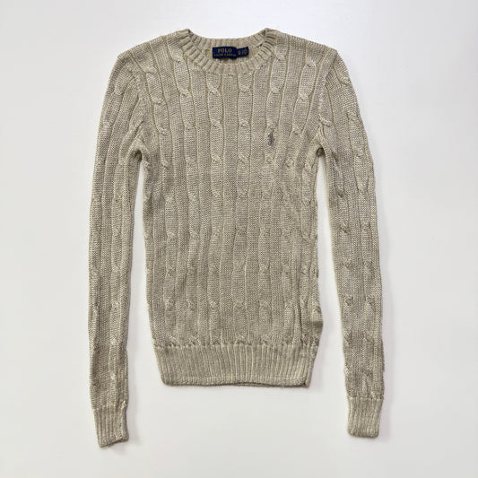 Ralph Lauren Gold Knit Sweater