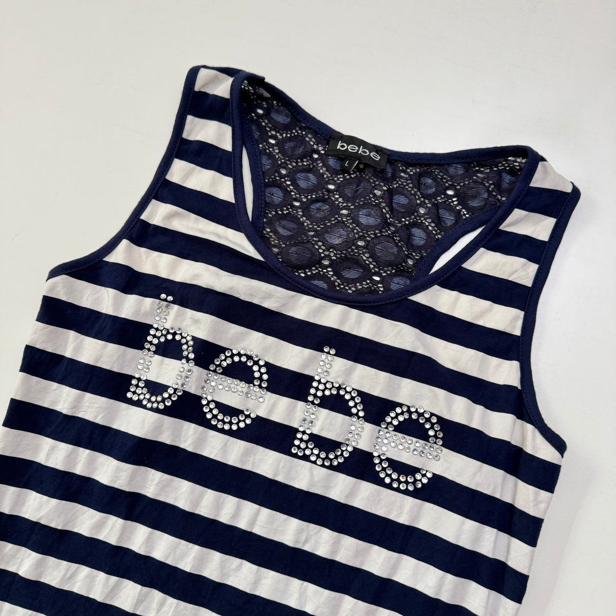 Bebe Striped Tank