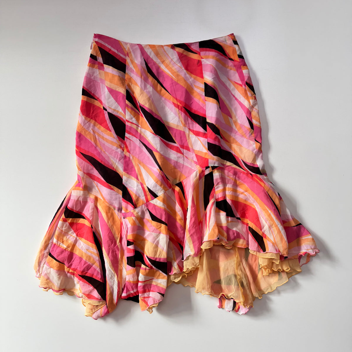 Pink Midi Skirt