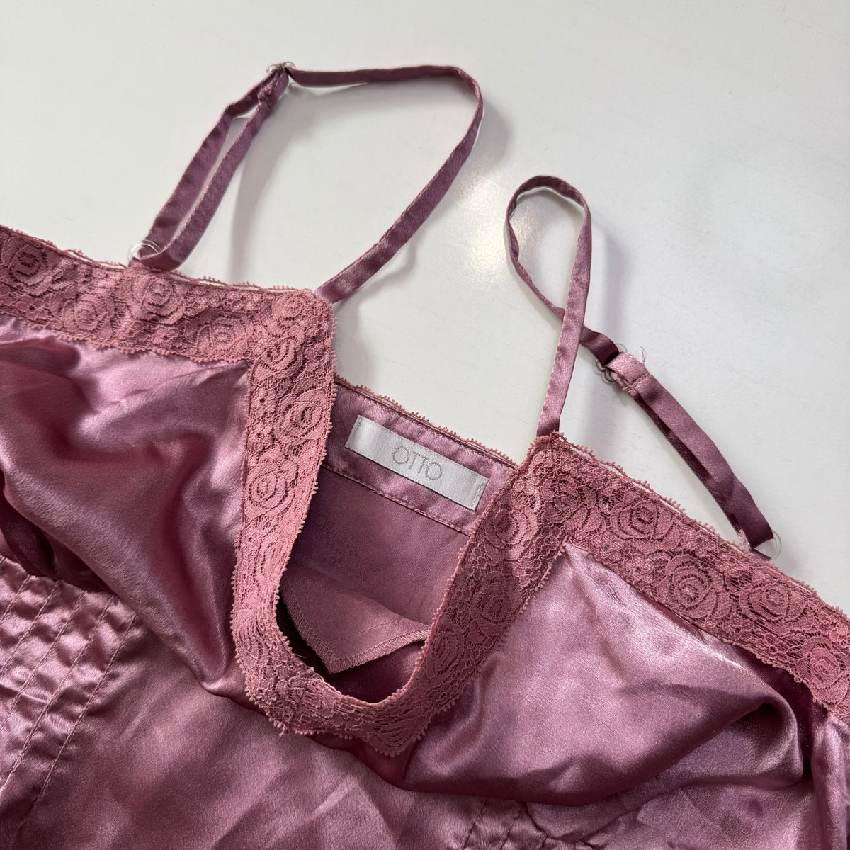 Lace Trim Babydoll Cami