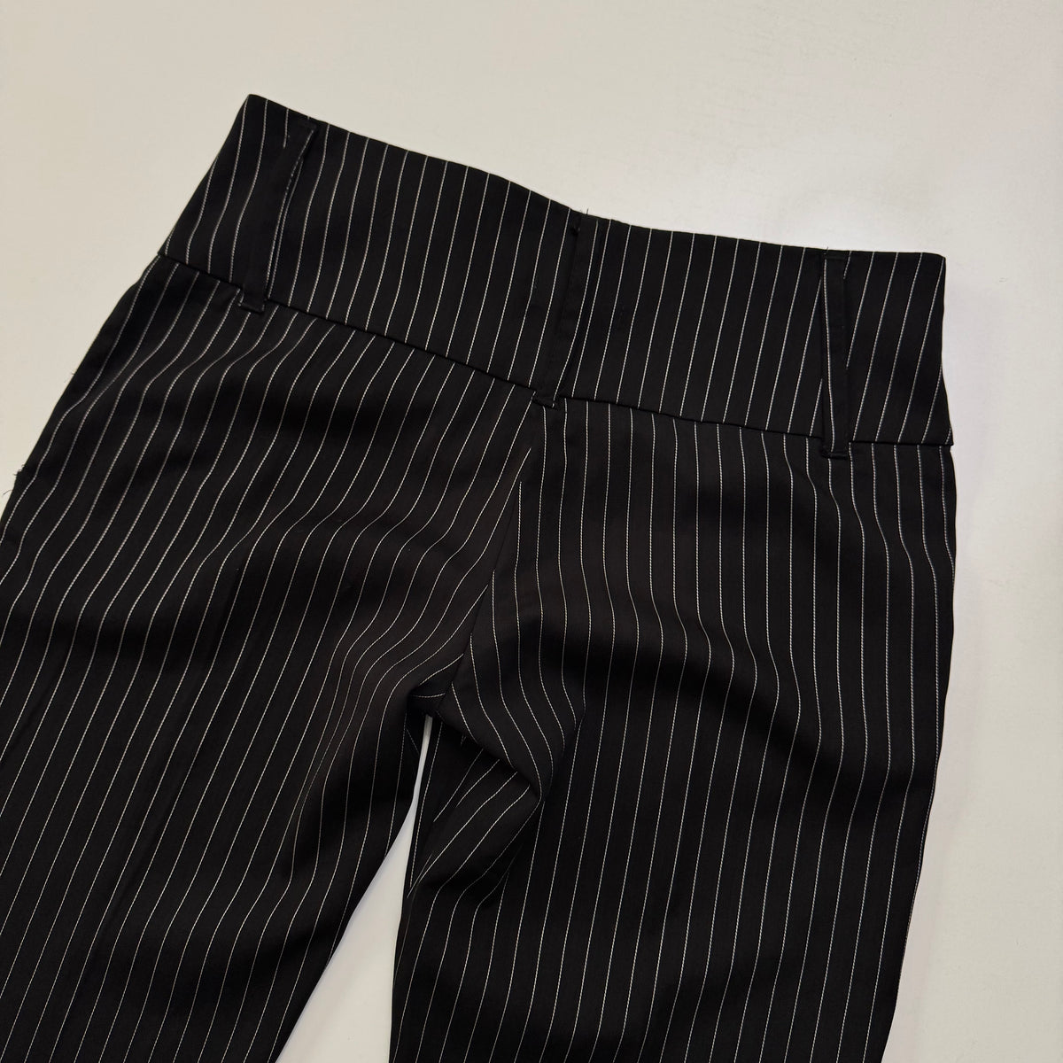 Pinstripe Flare Trousers