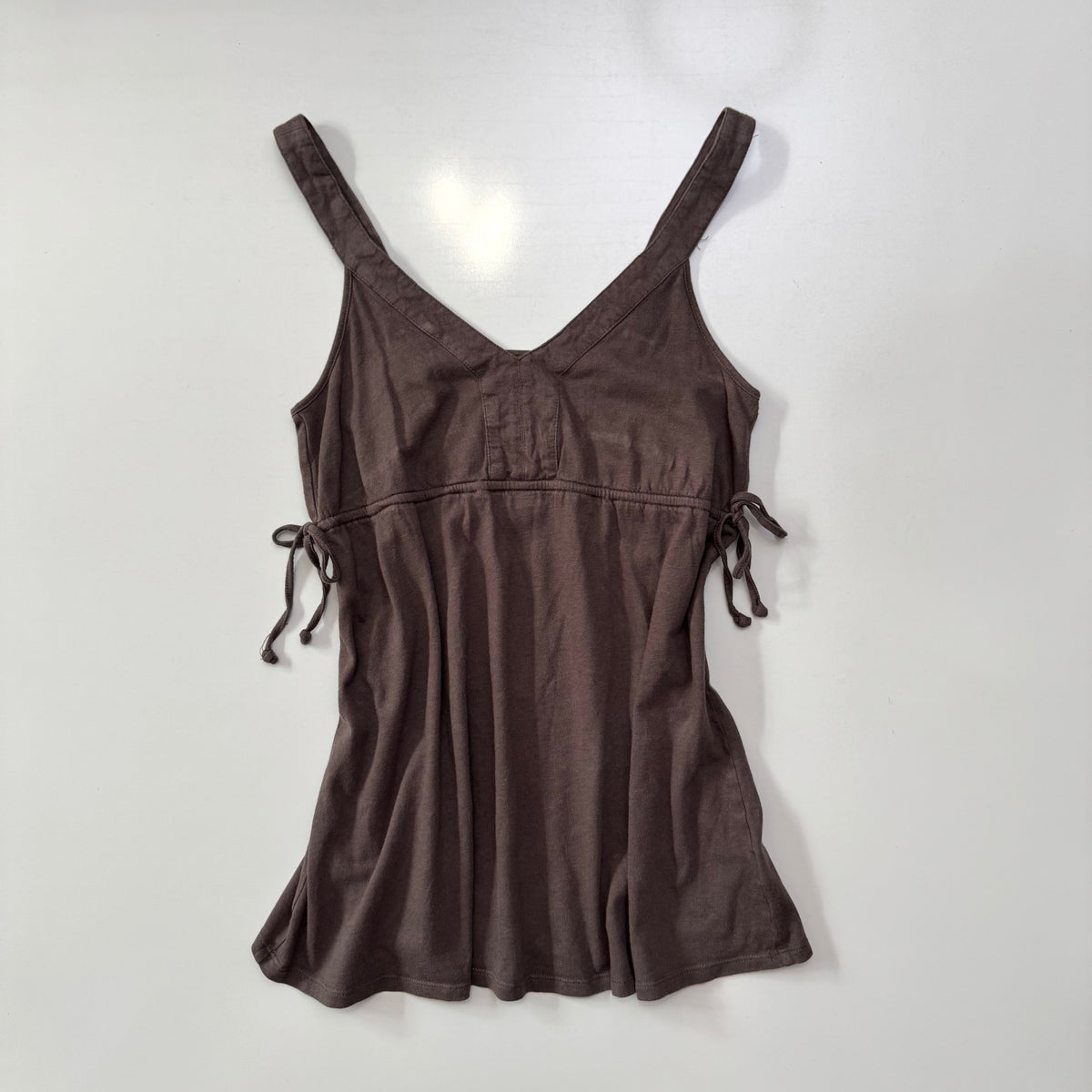 Brown Babydoll Top