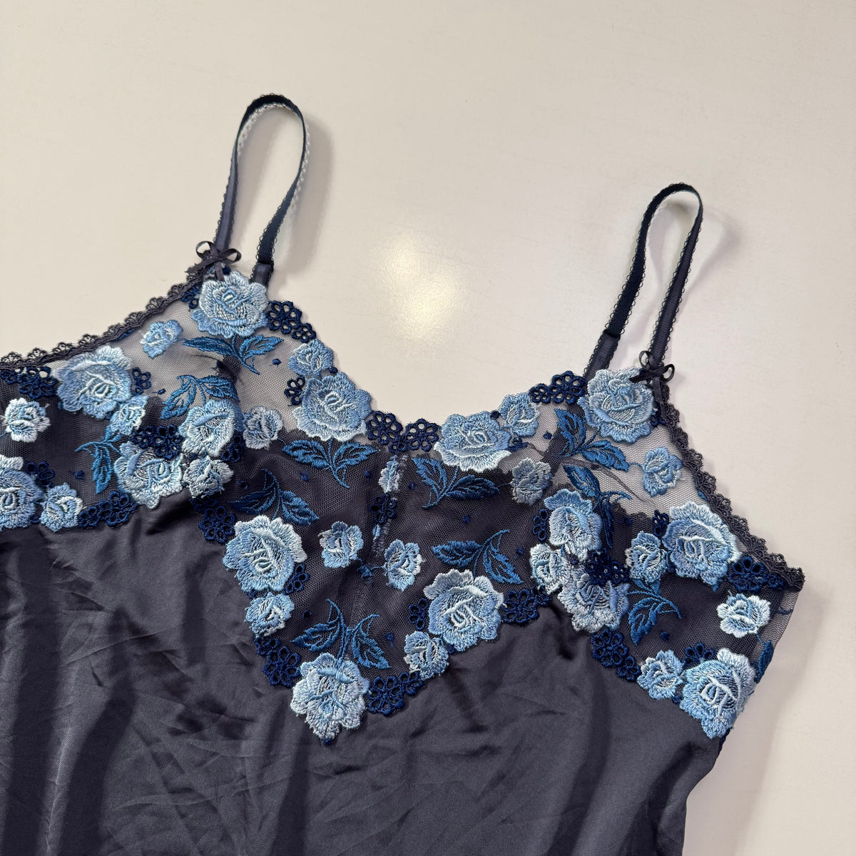 Embroidered Bust Cami