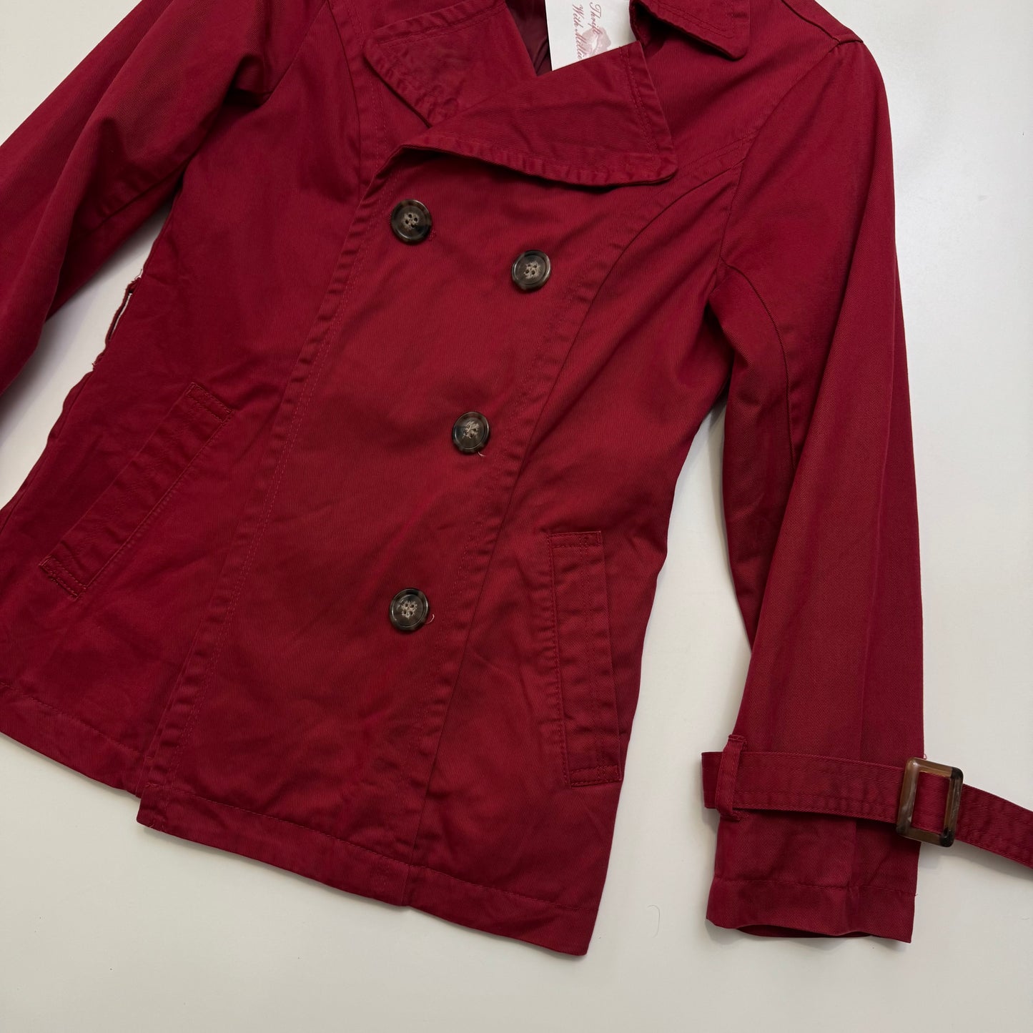 Red Peacoat