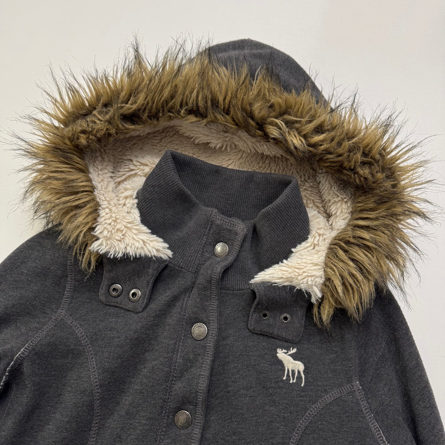Abercrombie Fur Hood Jacket