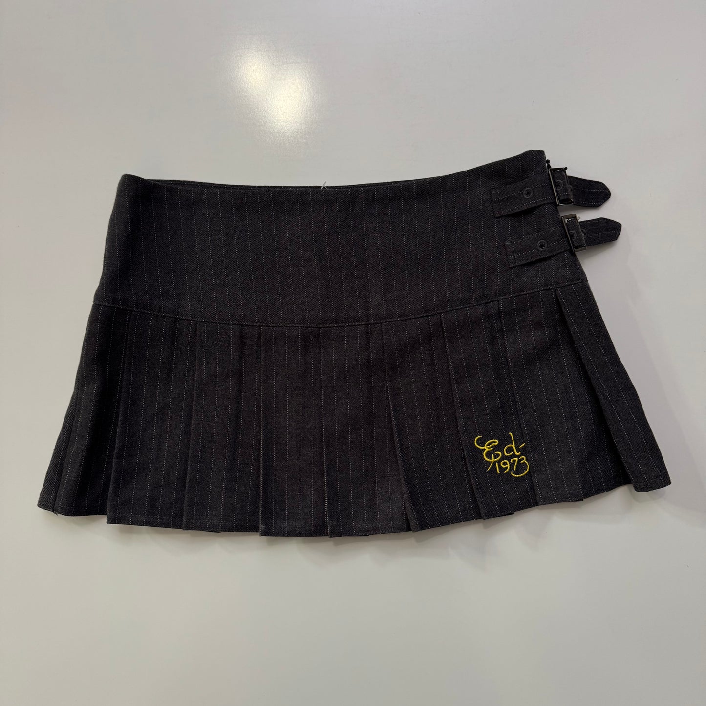 Ed Hardy Pleated Mini Skirt