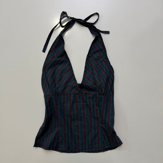 Striped Babydoll Halter