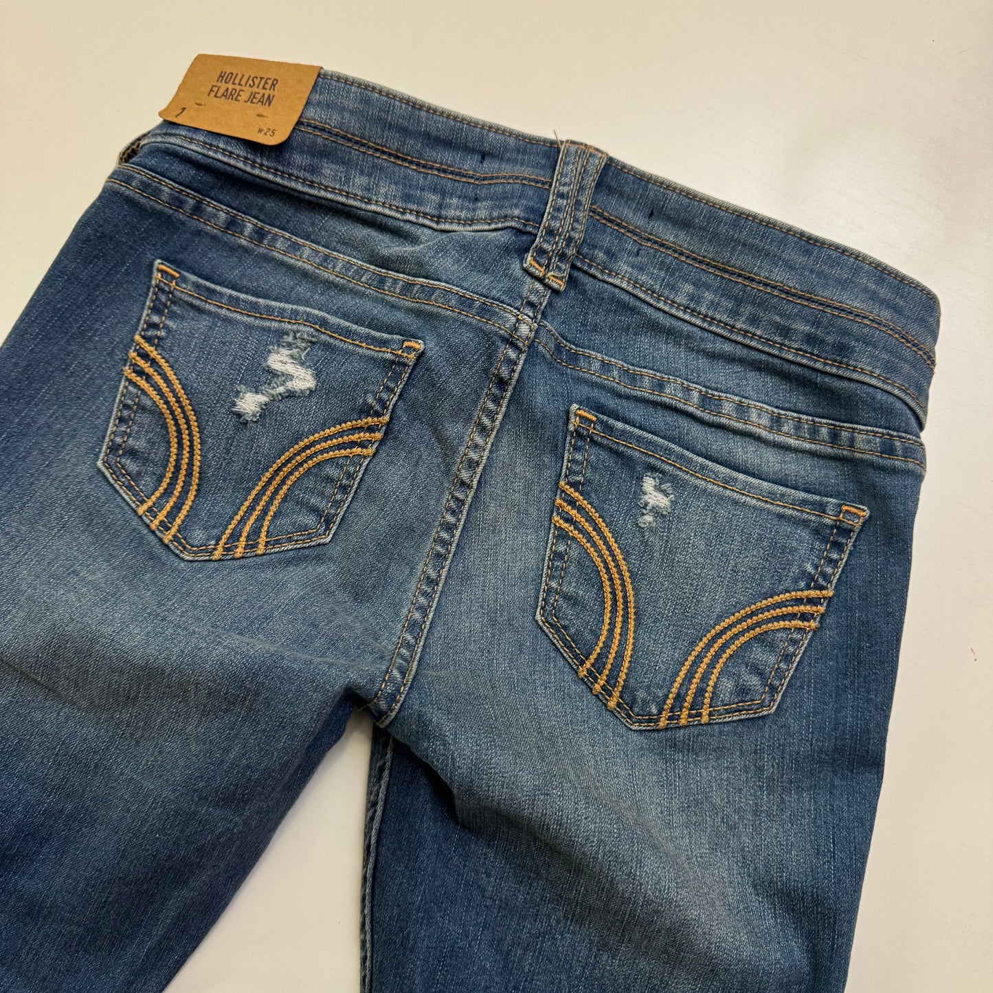 Hollister Low Rise Flared Jeans