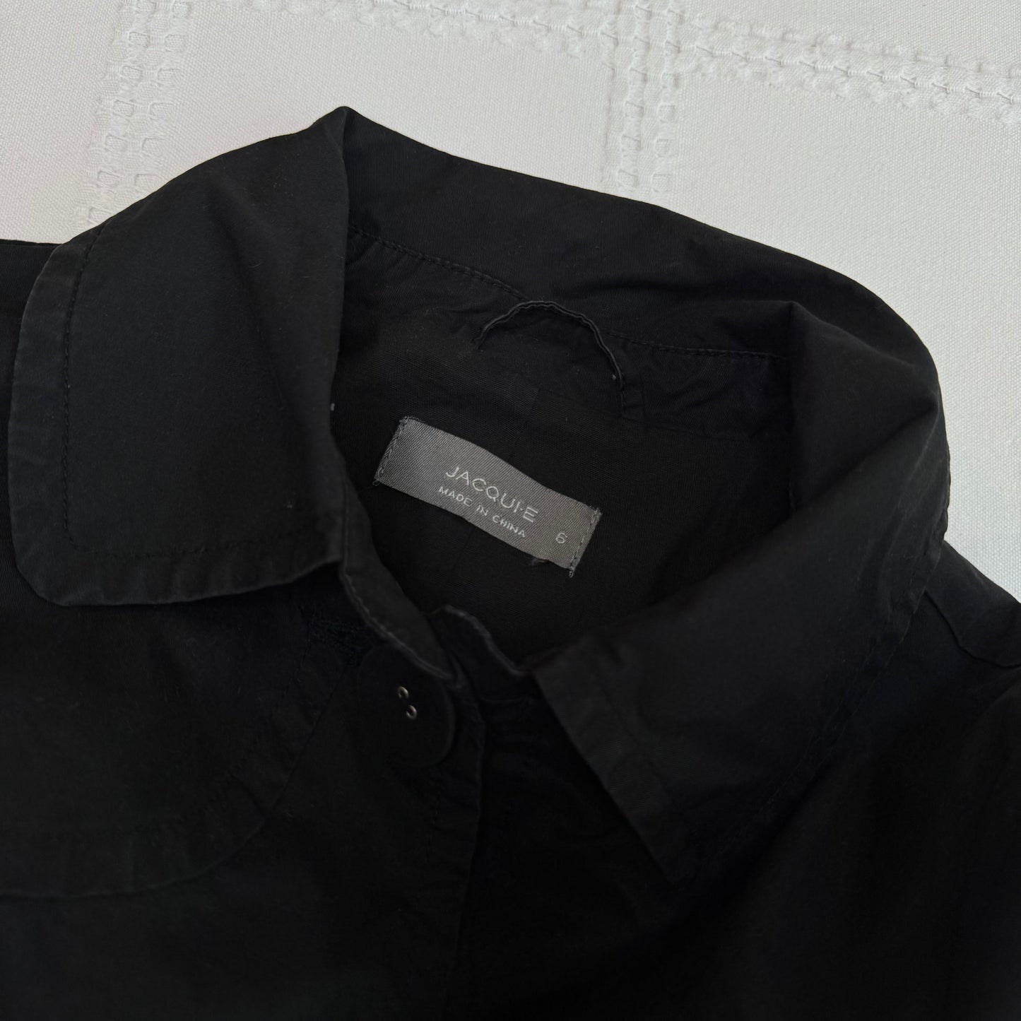 Black Pea Coat