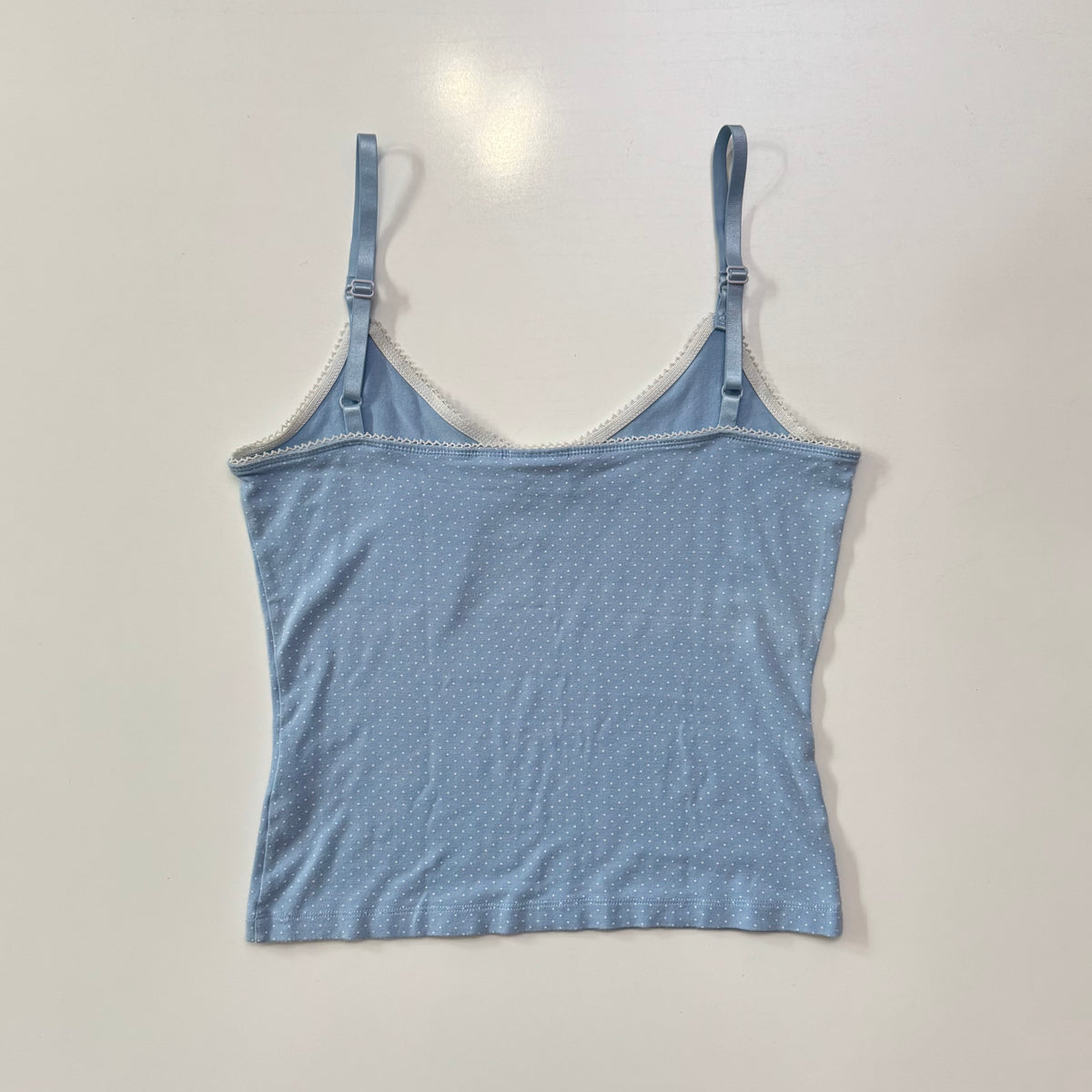 Blue Polka Dot Cami