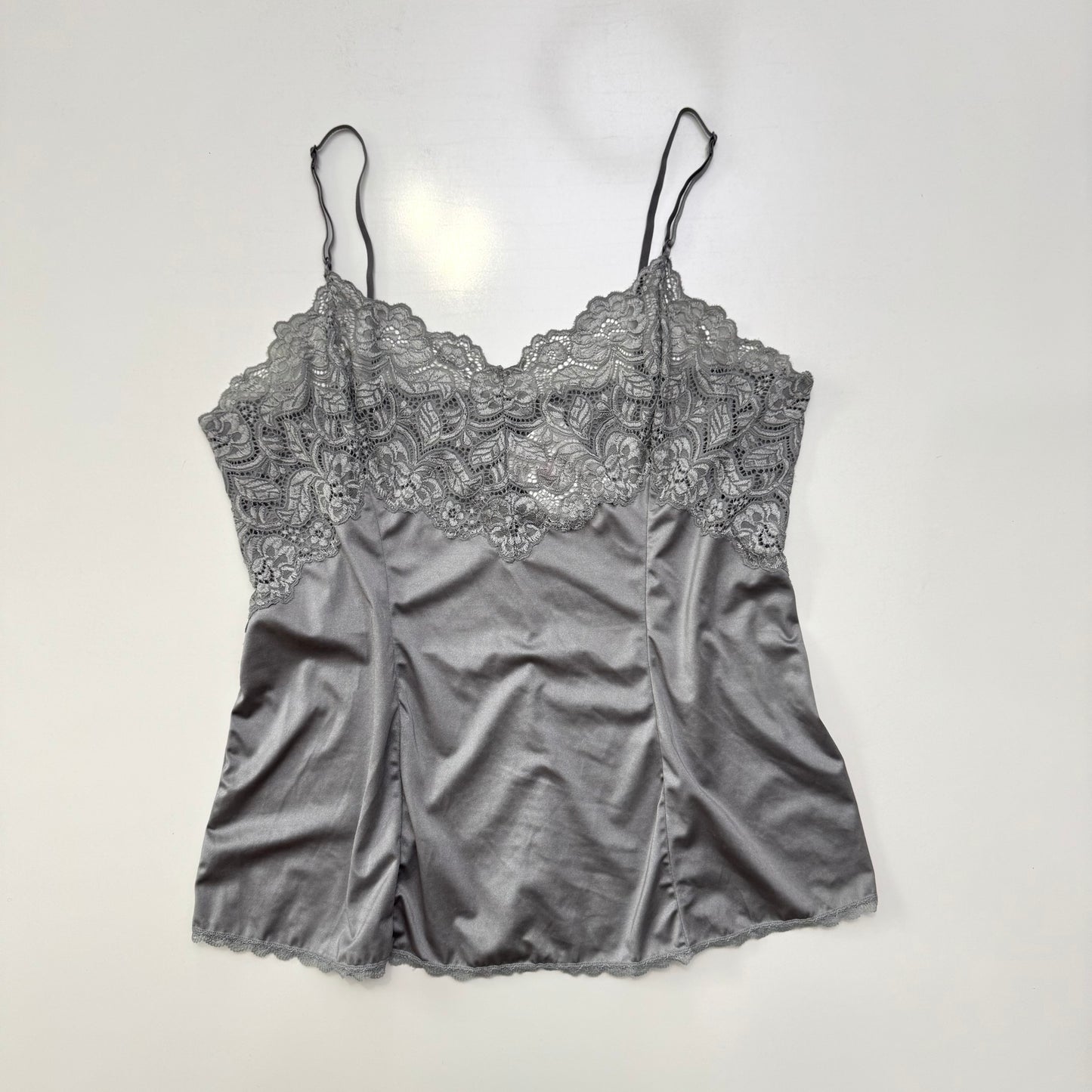 Grey Lace Cami