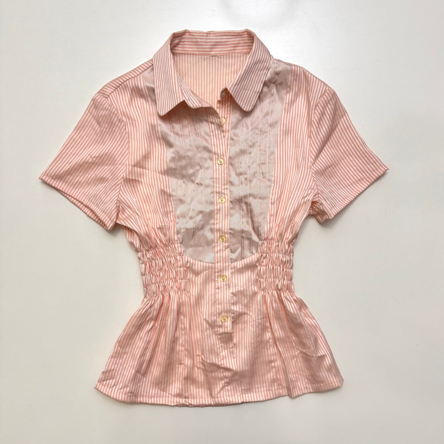 Stripe Cinched Blouse