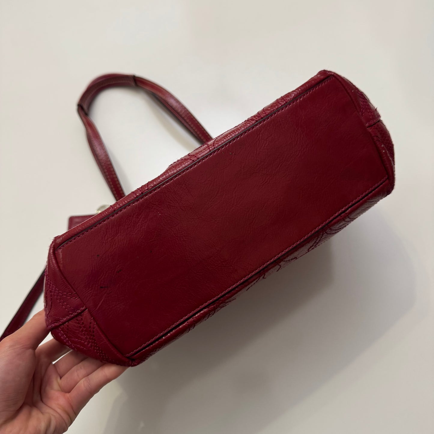 Red Coach Bag