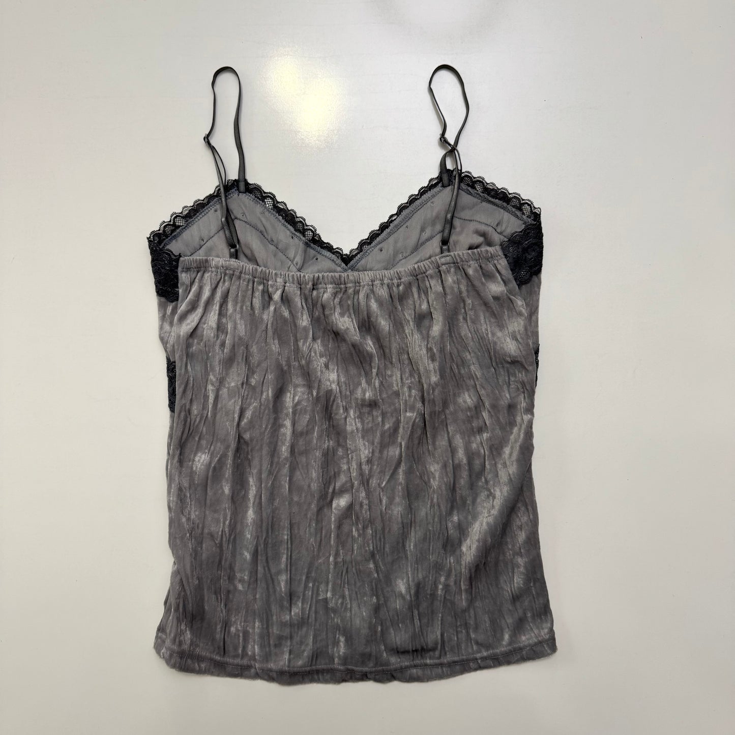 Grey Lace Cami