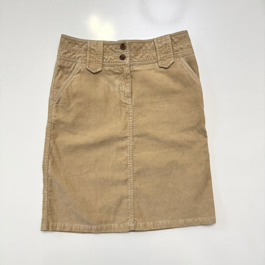 Corduroy Midi Skirt