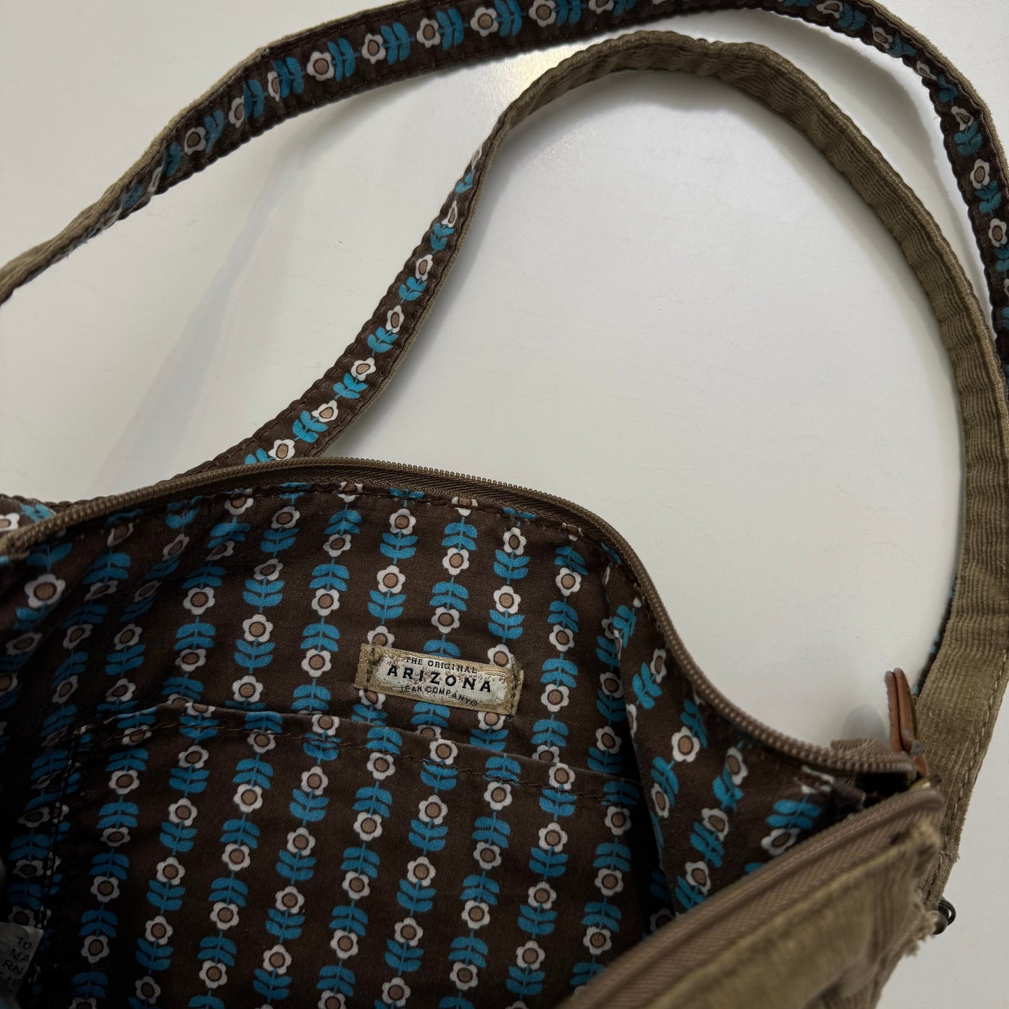 Corduroy Shoulder Bag