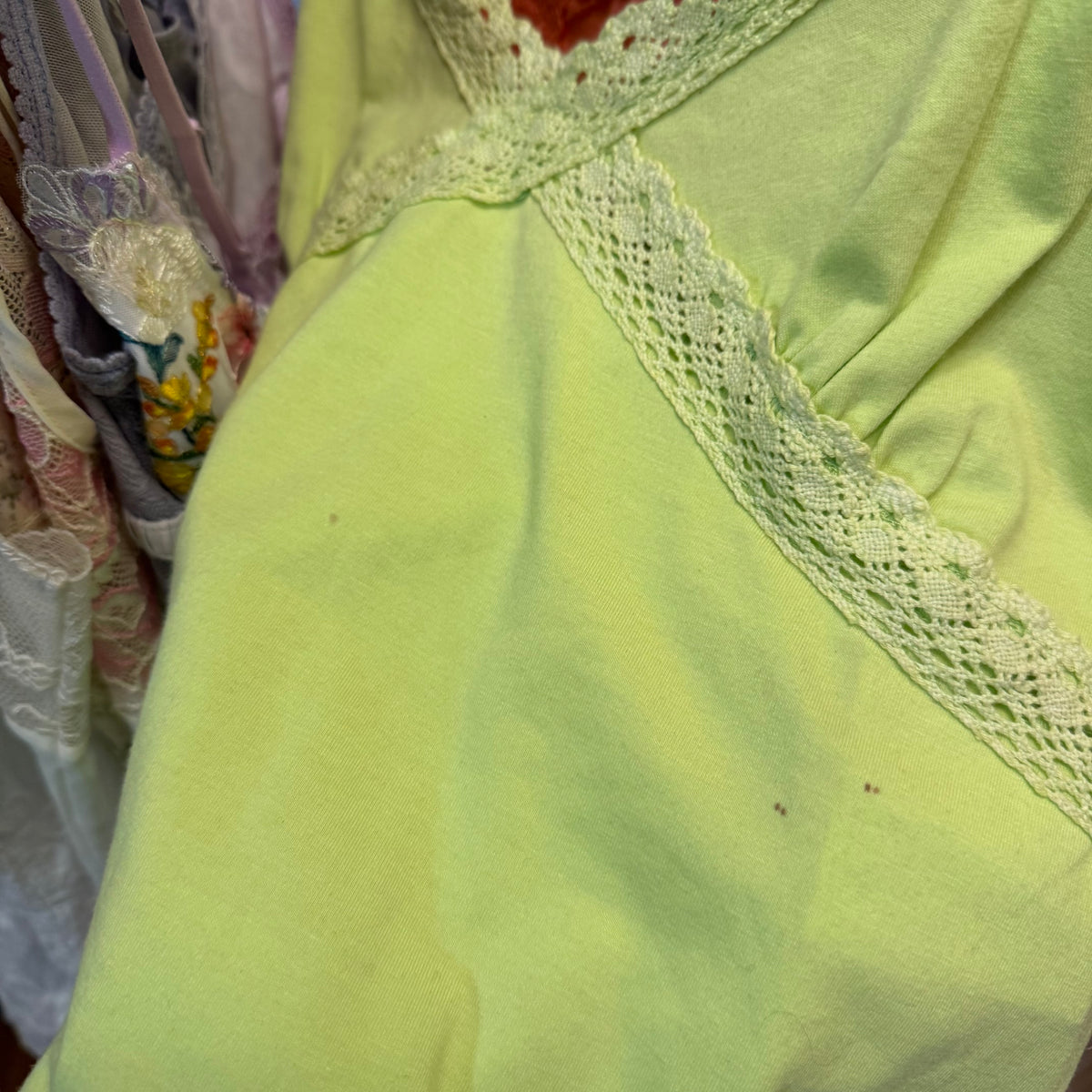 Green Babydoll Cami