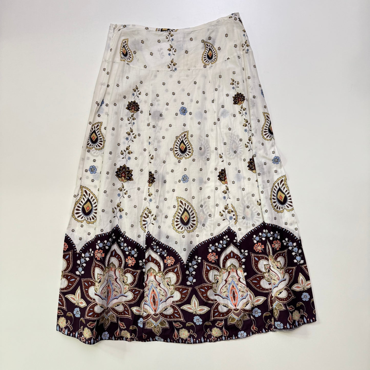 Patterned Maxi Skirt