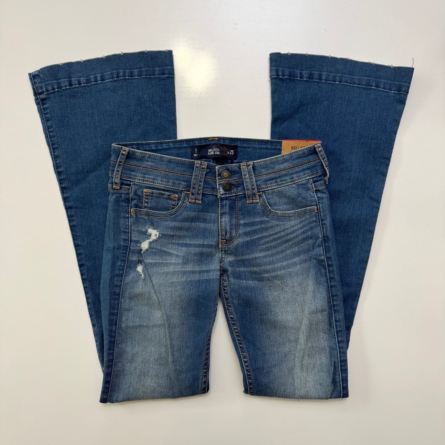 Hollister Low Rise Flared Jeans