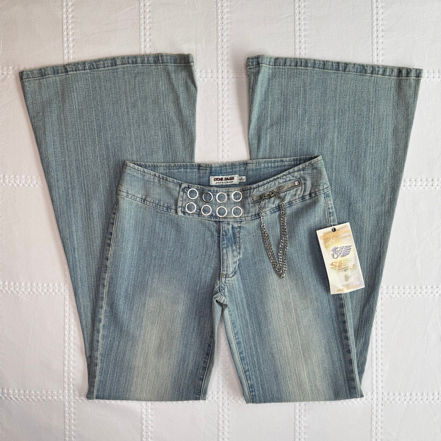 Low Rise Super Flare Jeans